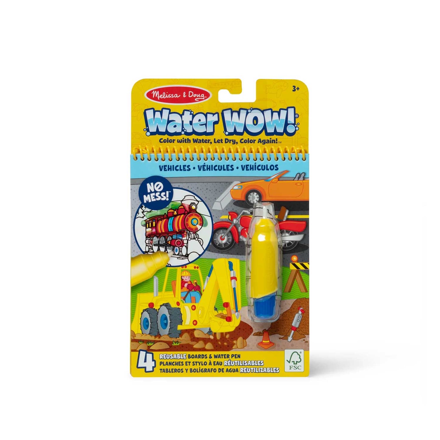 Water Wow Cuaderno para colorear Diseños