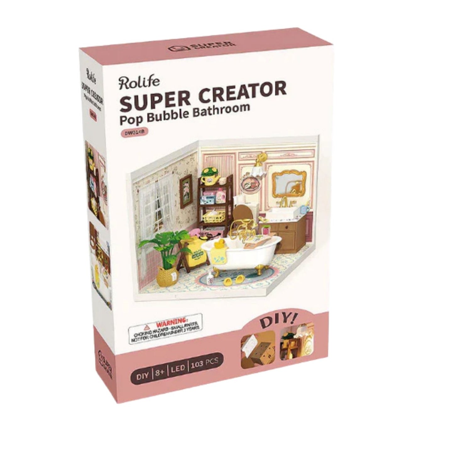Kit Para Armar Baño en Miniatura