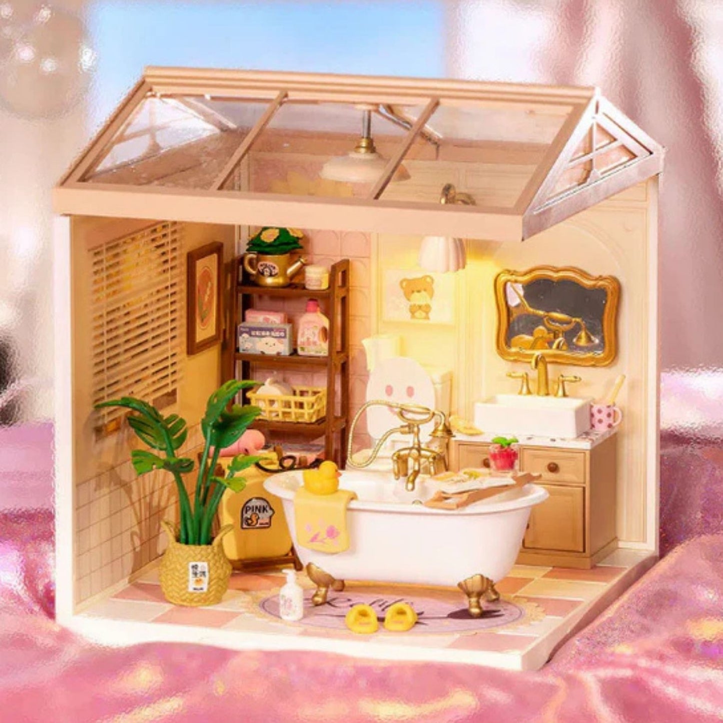 Kit Para Armar Baño en Miniatura