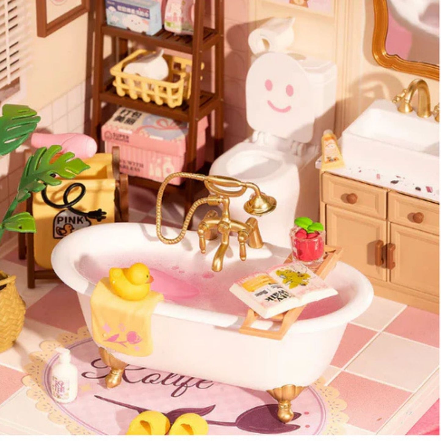 Kit Para Armar Baño en Miniatura