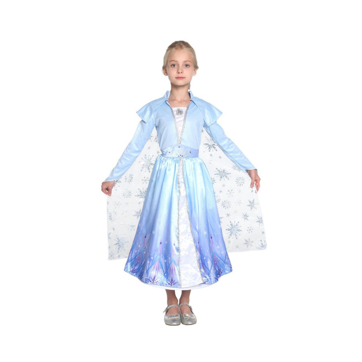 Disfraz Niña Princesa de Nieve - Talla L