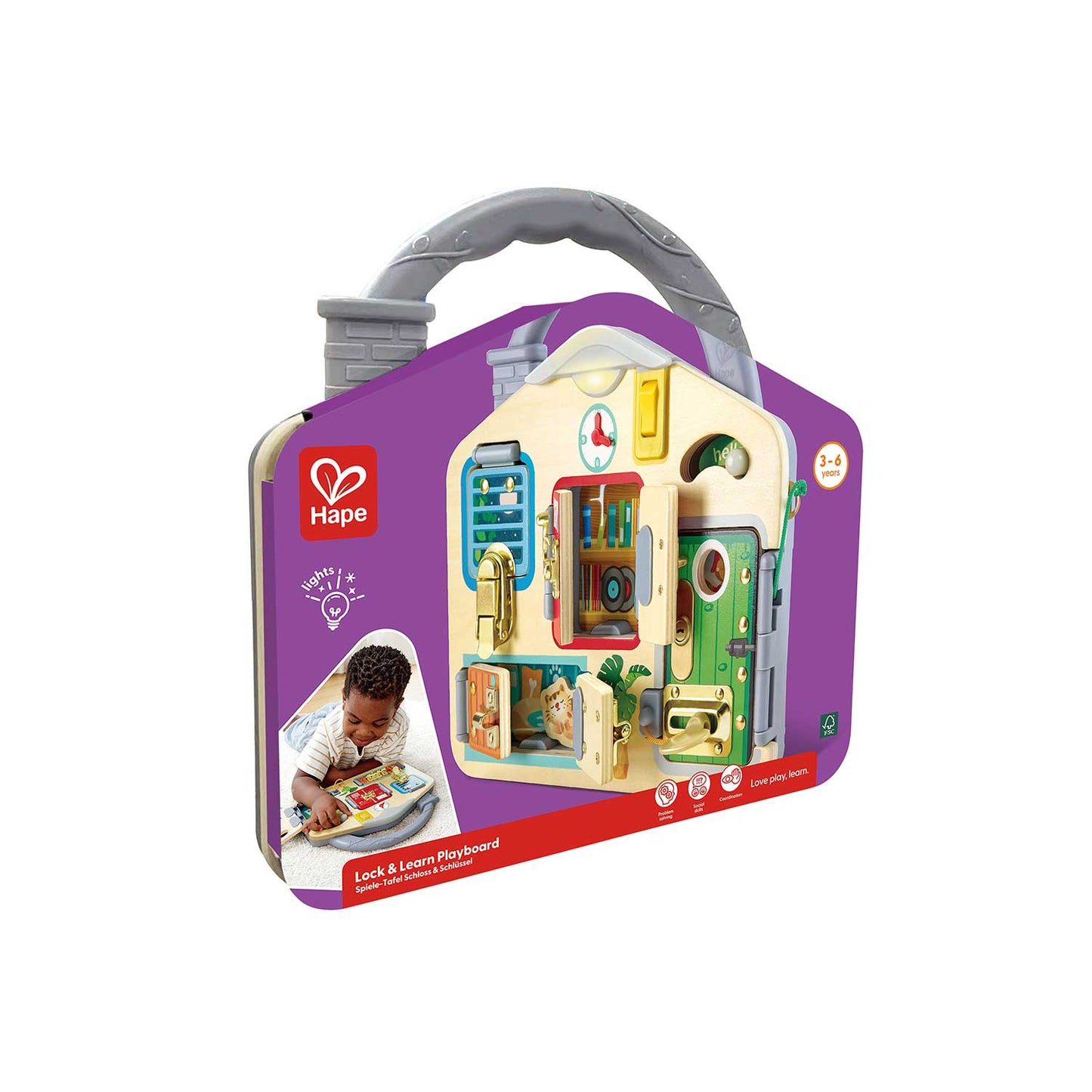 Tablero Juego de Cerraduras