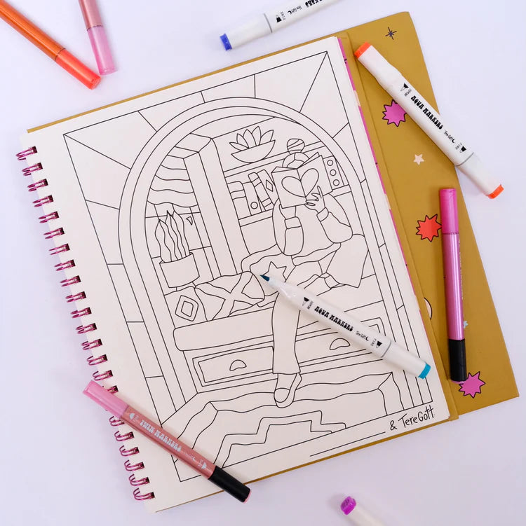 Libro para colorear Queen