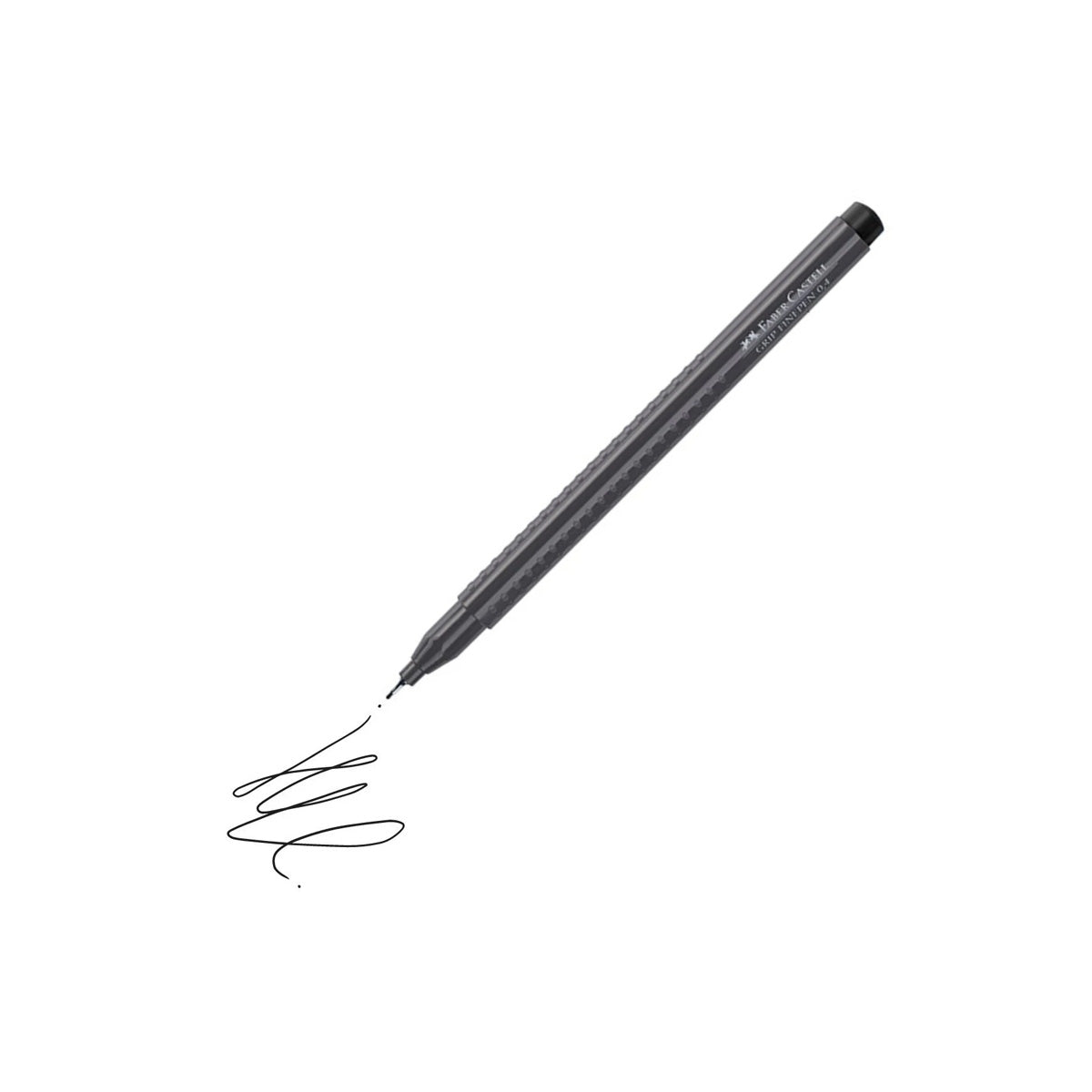 12 marcadores Grip Finepen est rigido