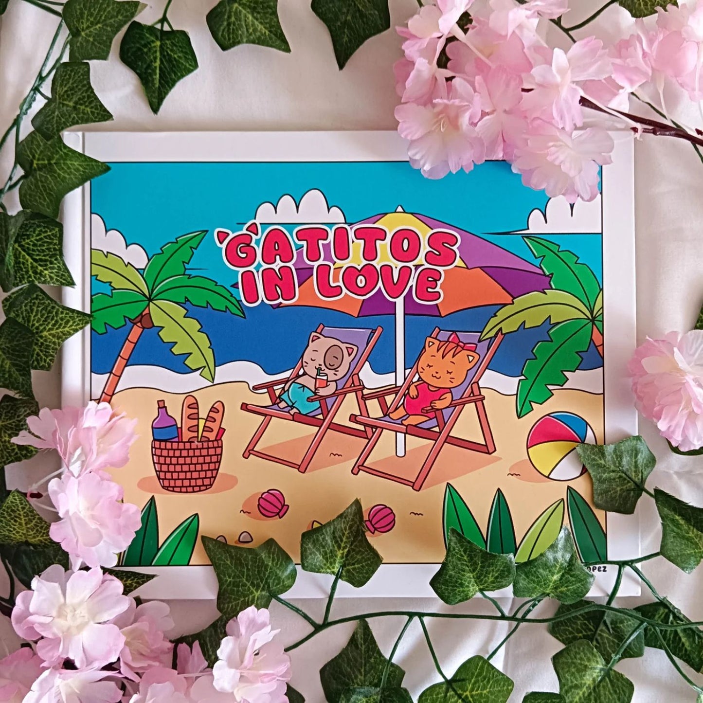 Libro para pintar Gatitos In Love