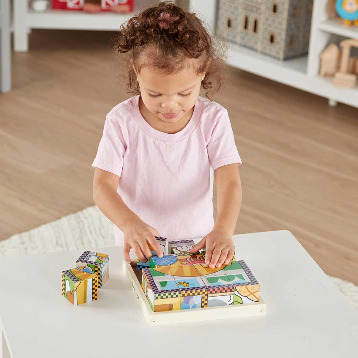 Puzzle cubo - Mascotas