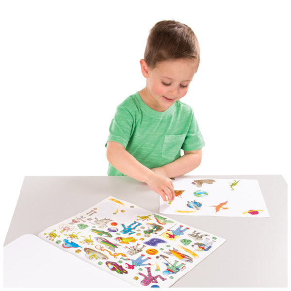 Pad Stickers - Colección azul