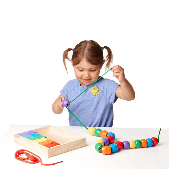 Set cuentas de madera colores