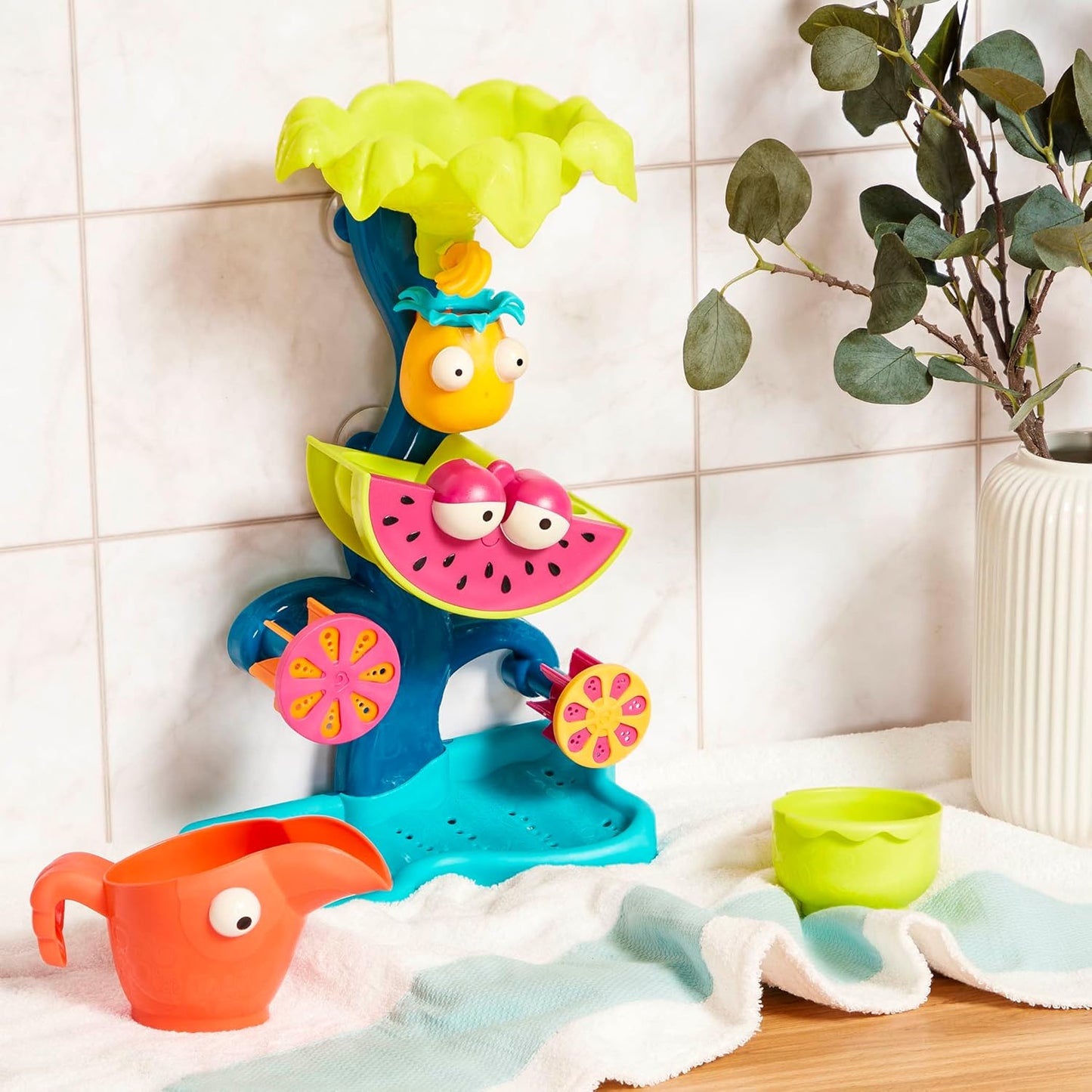 Set de juego rueda de agua para el baño
