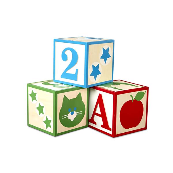 Bloques Jumbo ABC-123 - Set clásico