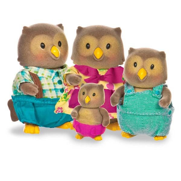 Familia búhos WhoosWhoo - Juguetería Caramba