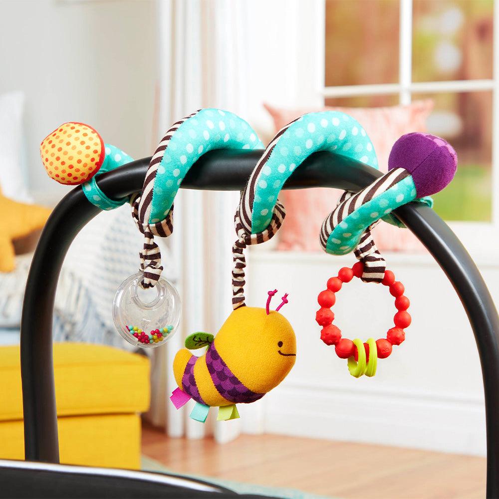 Colgante para cuna y coche - abeja - Juguetería Caramba