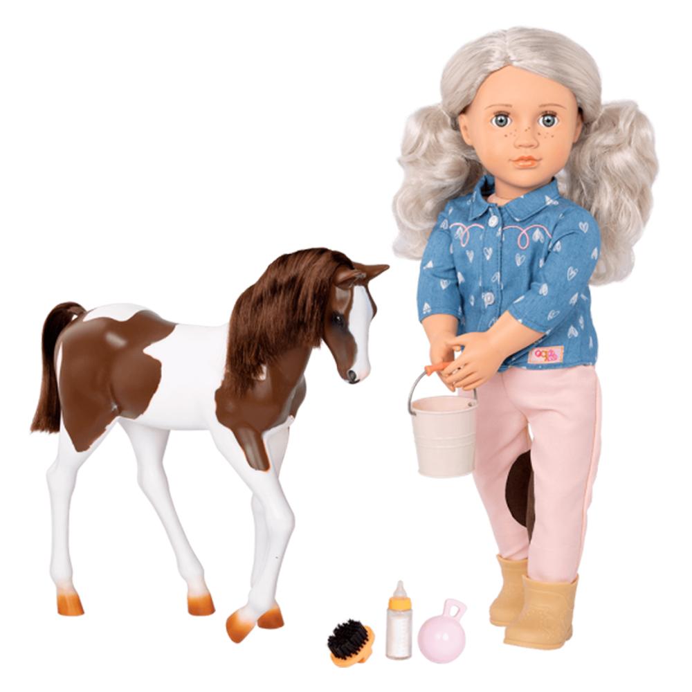 Muñeca Yanira y potrillo