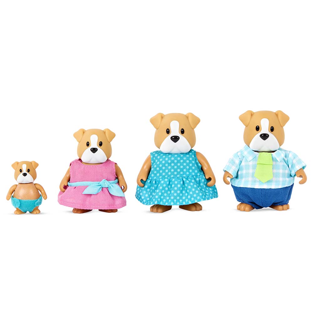 Familia Bulldog Woofingtons