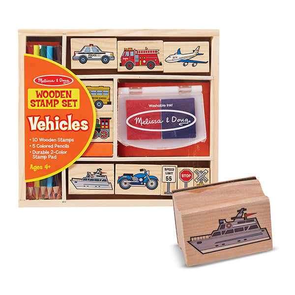 Stamps madera - Vehículos