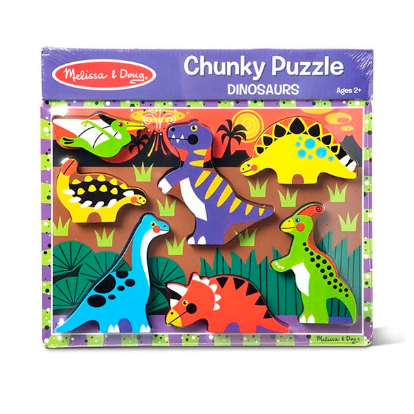 Puzzle encaje - Dinosaurios