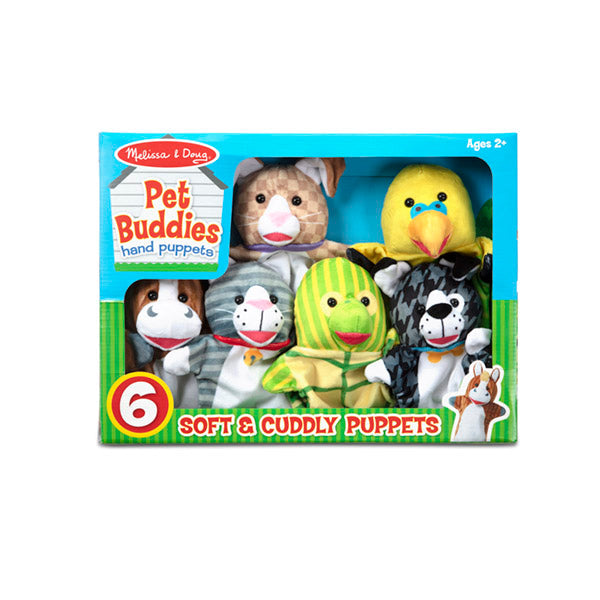 Títeres mascotas - 6 unidades