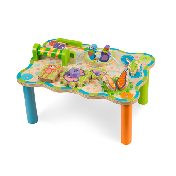 Mesa de actividades jungla