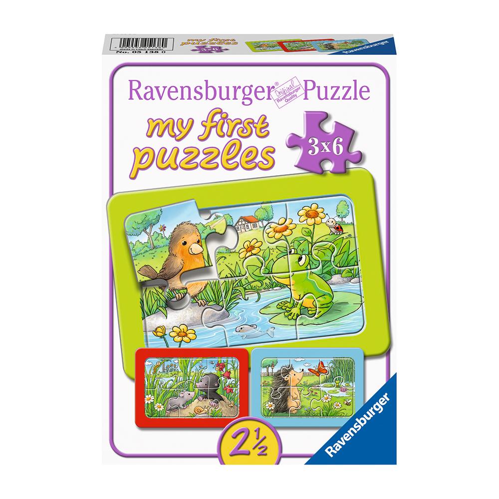 Mi primer puzzle - Animales del jardín