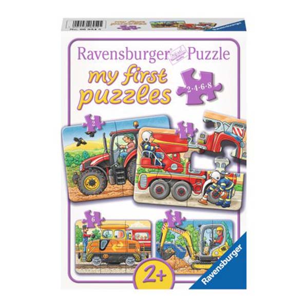 Mi primer puzzle - Vehículos