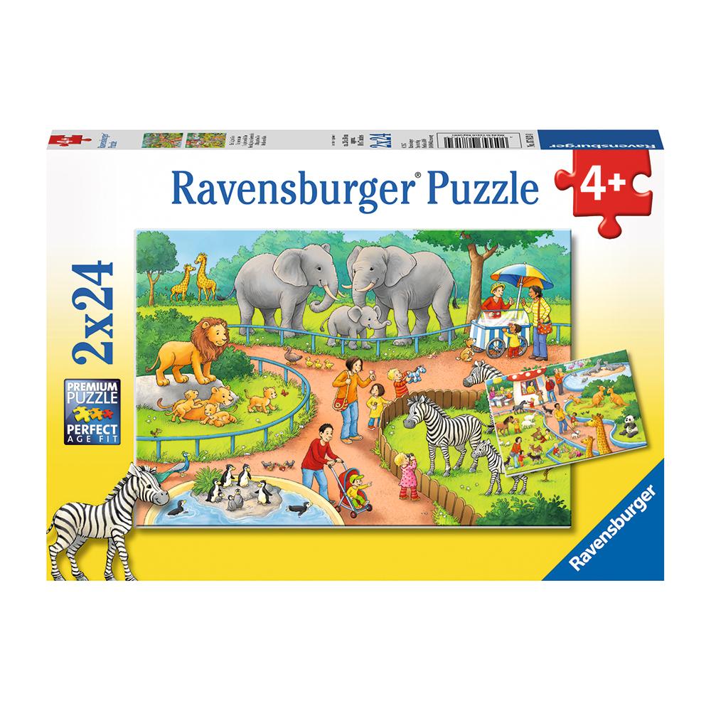 Puzzle Un día en el zoo - 2x24