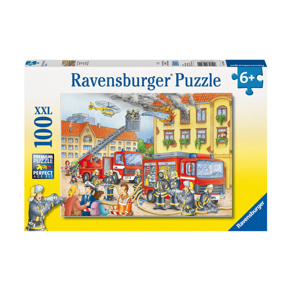 Puzzle XXL Estación de bomberos - 100 piezas
