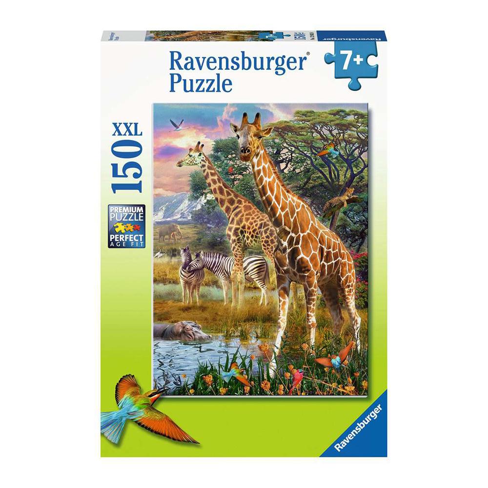 Puzzle XXL Jirafas en África - 150