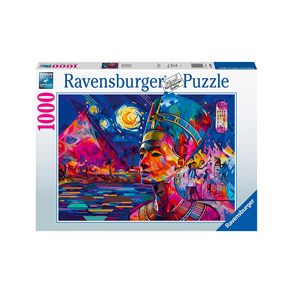 Puzzle Nefertiti en el Nilo - 1000 piezas