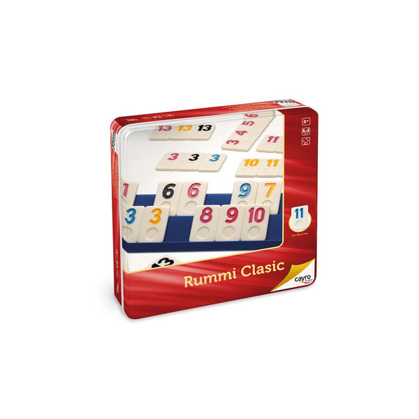 Rummi Clasic 4 jugadores Caja de Metal