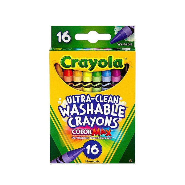 Crayones lavables - 16 unidades