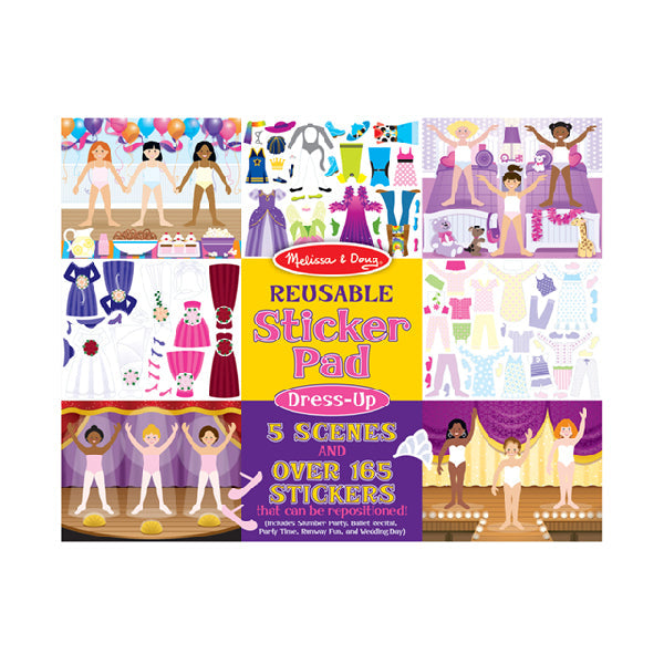 Crea Escenas Con Stickers Reutilizables - Moda