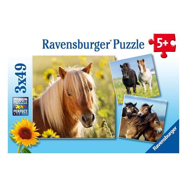 Puzzle Caballos - 3x49
