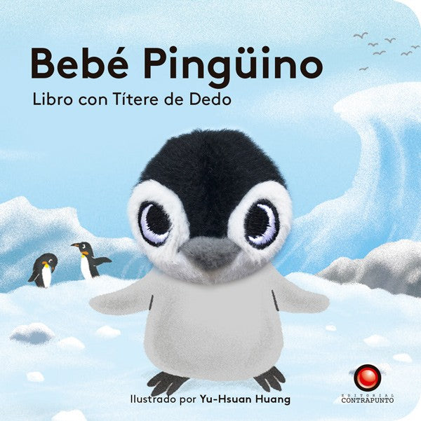 Libro con títere de dedo- Bebé Pingüino