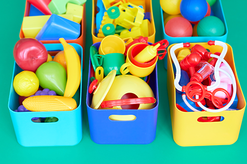 ¿Cómo ordenar los juguetes de tus niños?