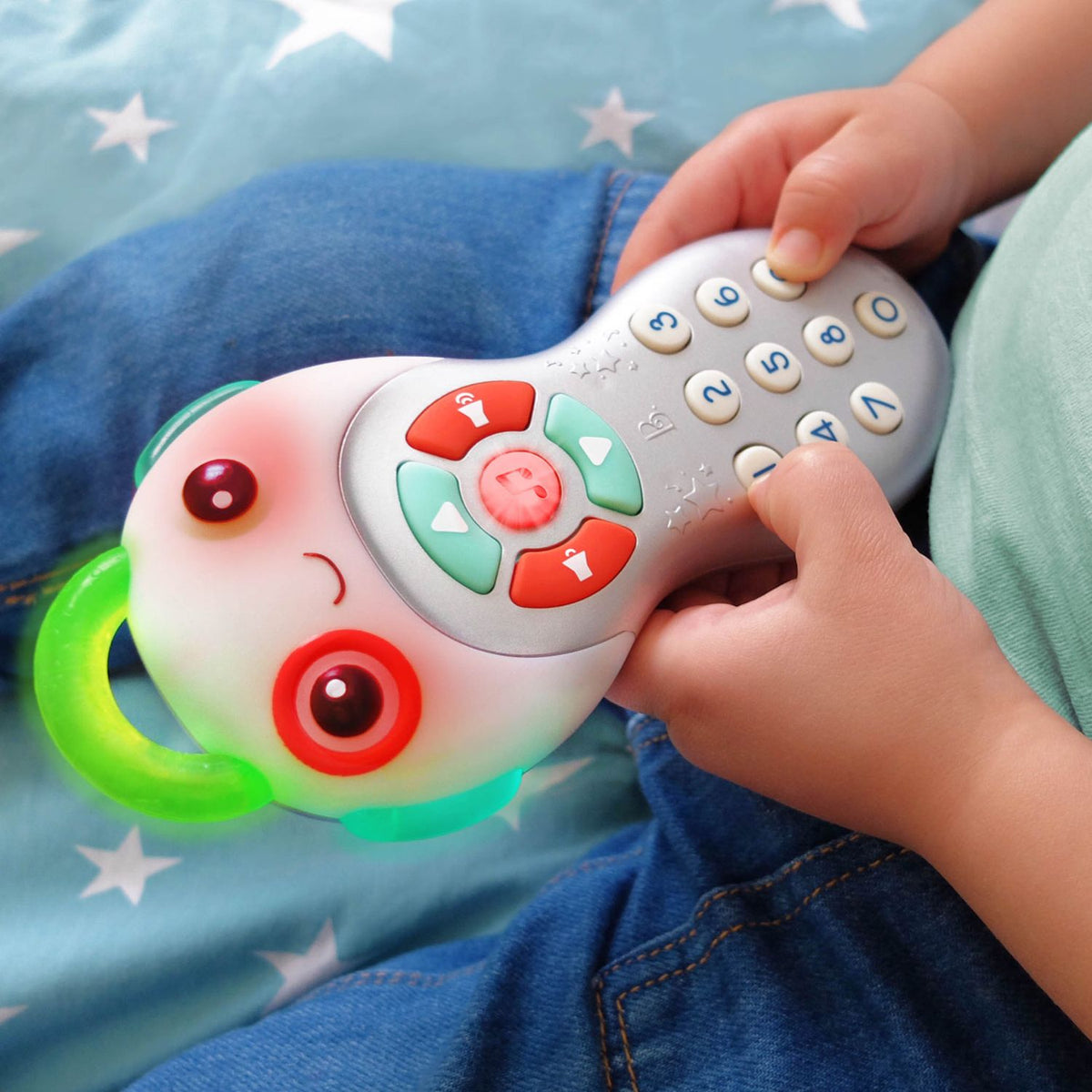 Control remoto musical de juguete con mordedor