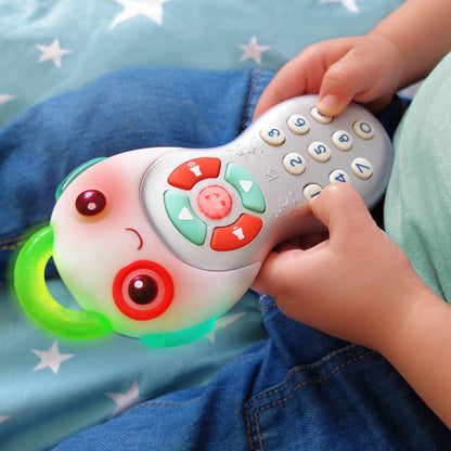 Control remoto musical de juguete con mordedor
