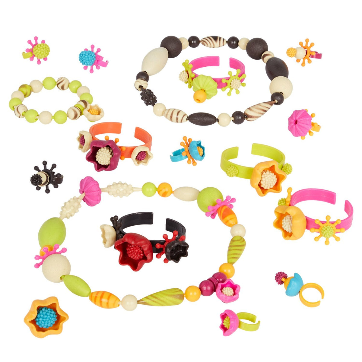 Cuentas para crear collares y pulseras (300 piezas)