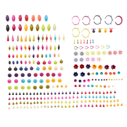 Cuentas para crear collares y pulseras (300 piezas)