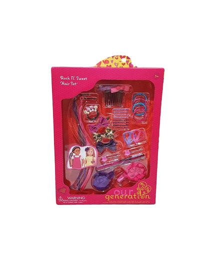 Set accesorios peinados rockeros