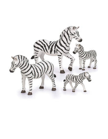 Familia de zebras