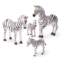 Familia de zebras