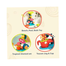 Set de juego rueda de agua para el baño