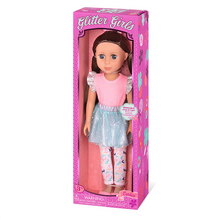 Pack Muñeca Glitter Girls Candice 36 cm + Set de Montura + 2 Tenidas