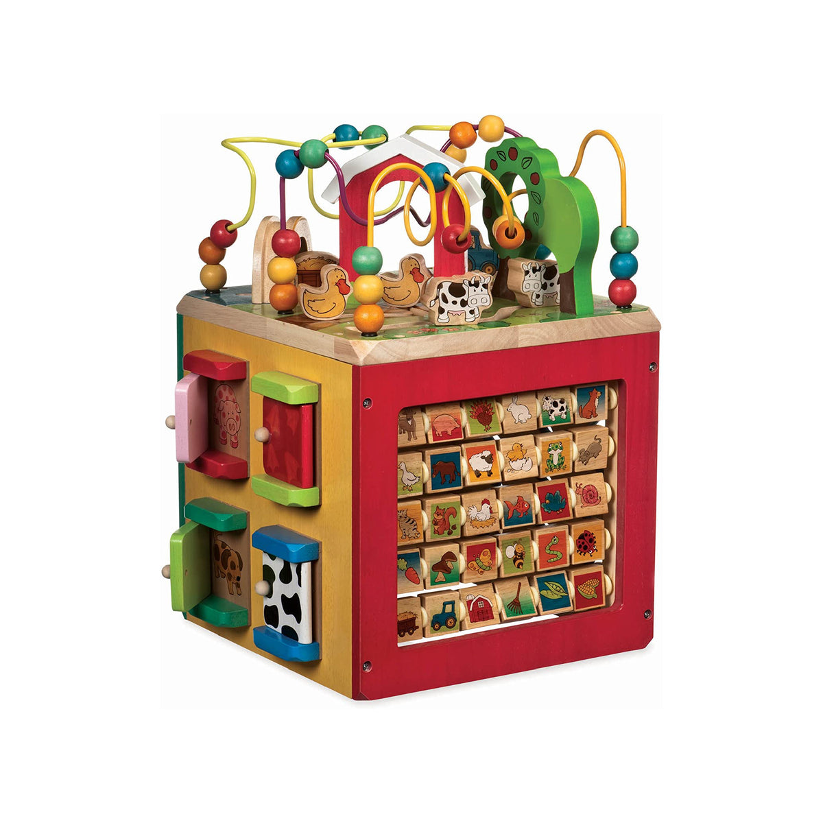 Cubo actividades granja