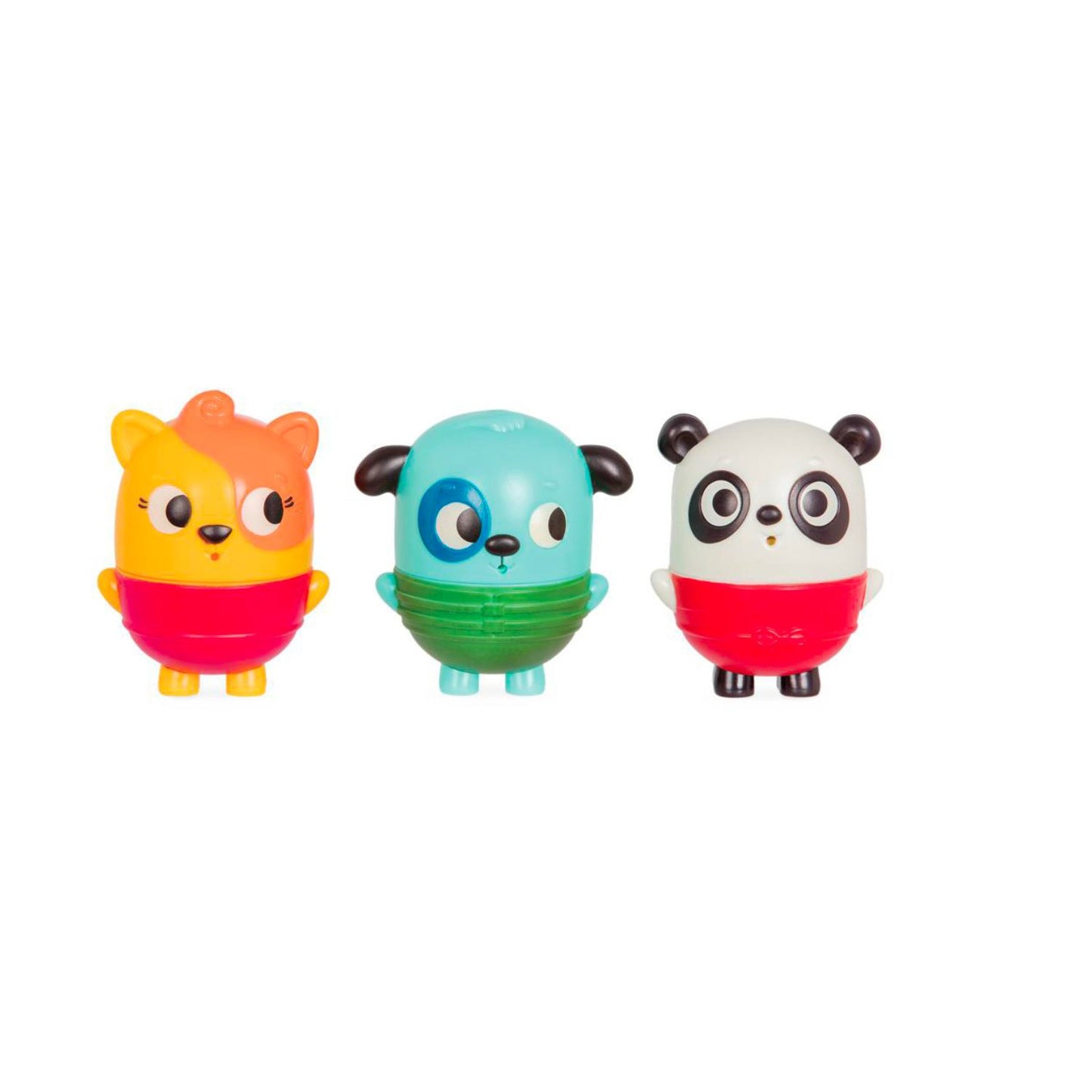 Set de juguetes de baño con chorritos de agua
