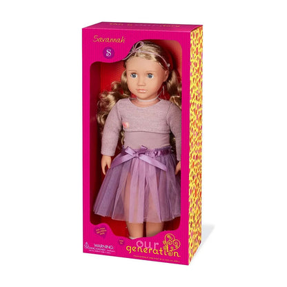 Muñeca Our Generation Savannah - 46 cm