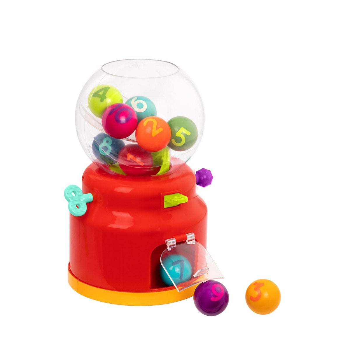 Máquina de chicles para contar - Números y colores