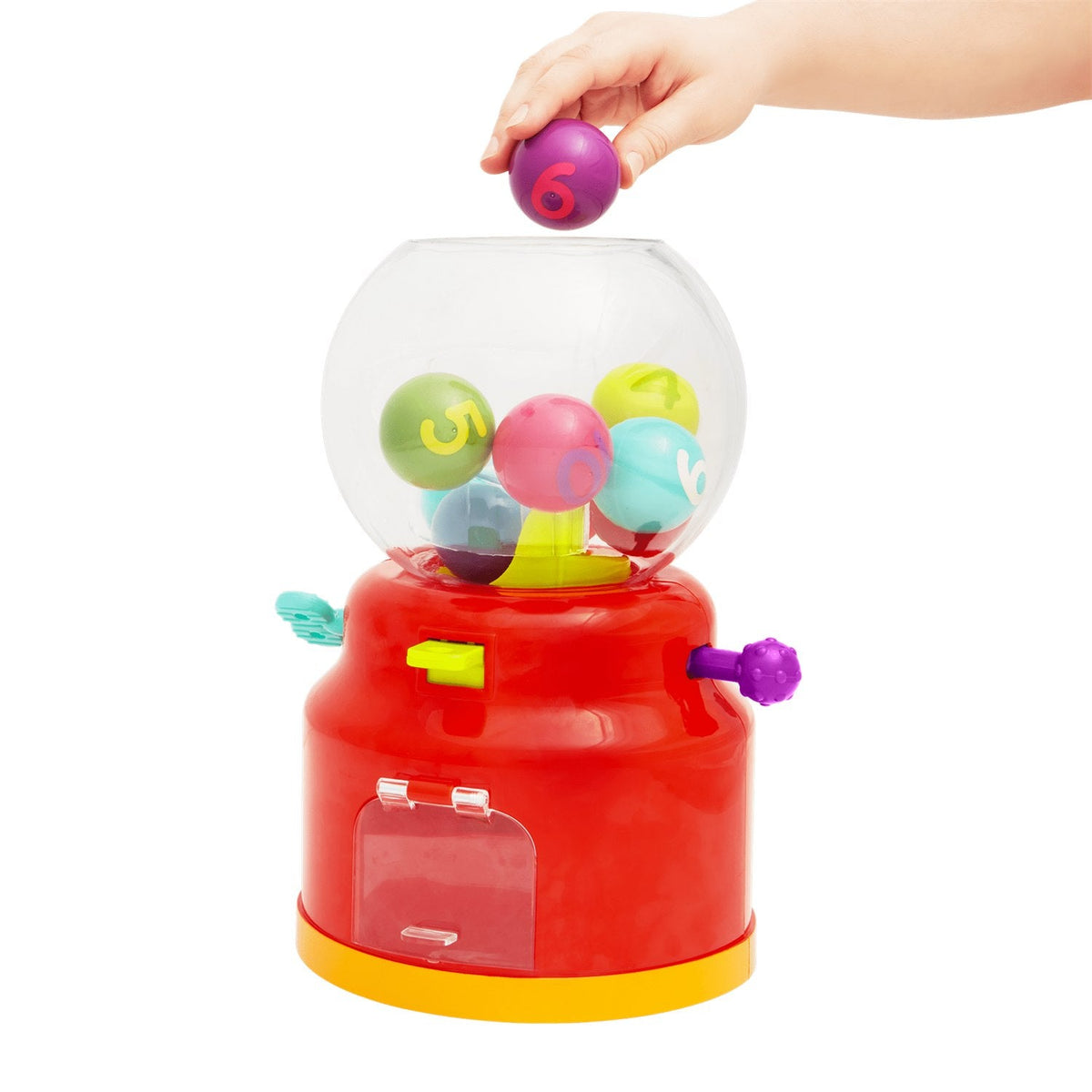 Máquina de chicles para contar - Números y colores