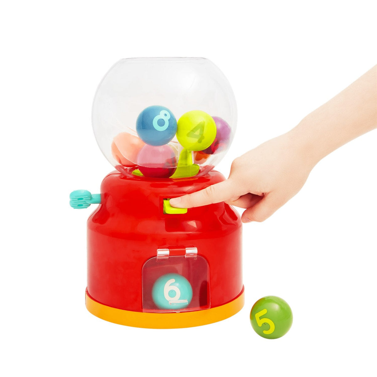 Máquina de chicles para contar - Números y colores