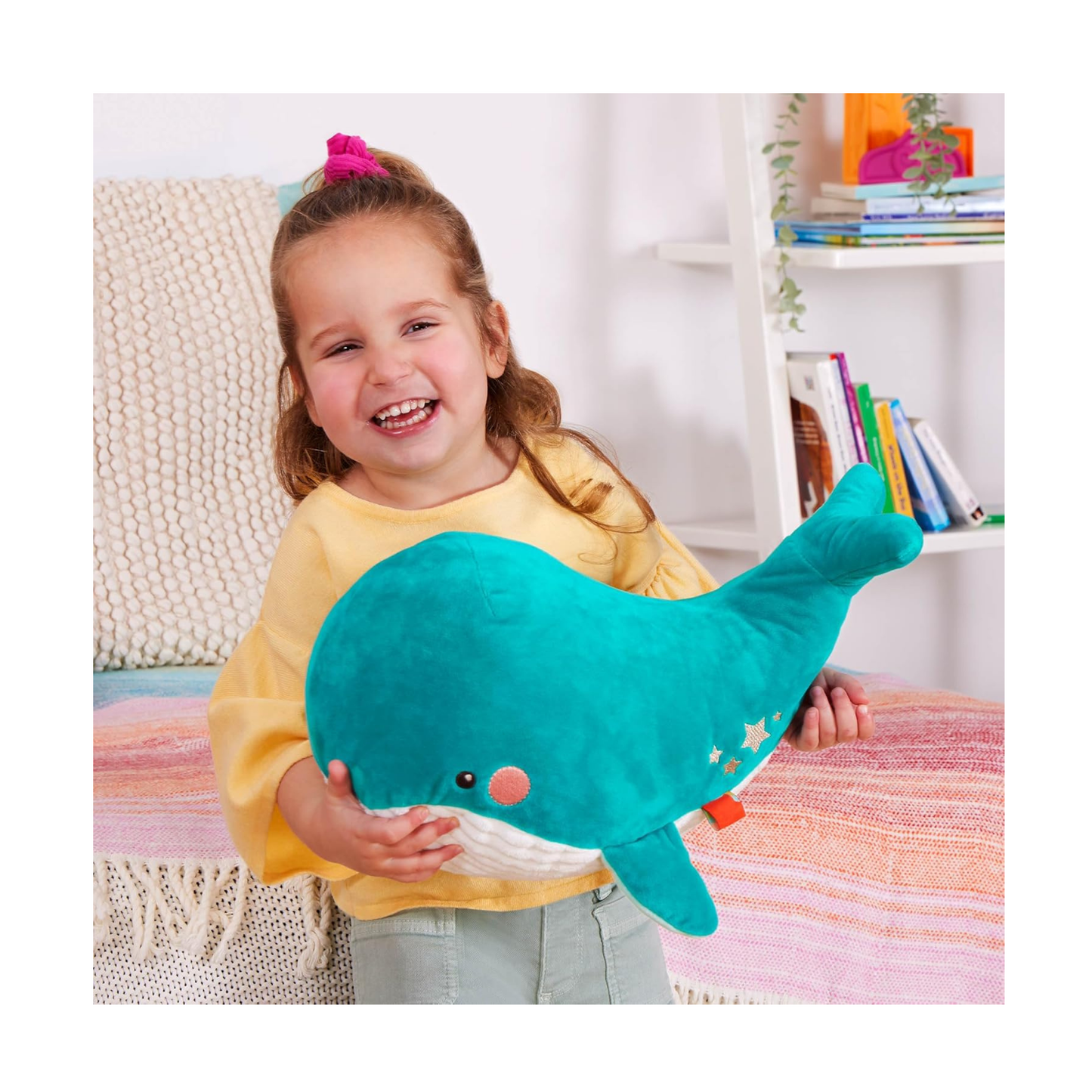 Peluche abrazable de ballena